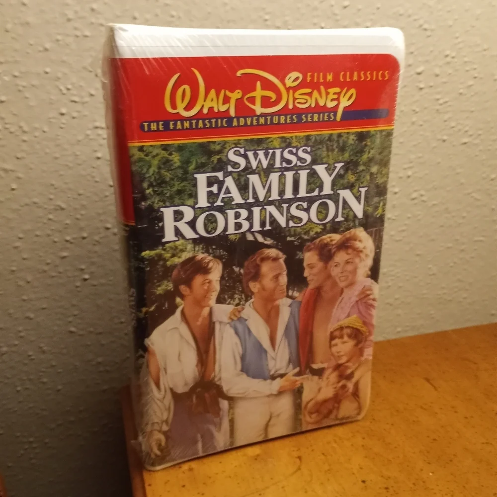 Swiss Family Robinson Factory Sealed VHS